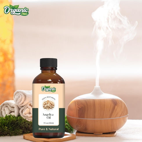 Angelica (Angelica Archangelica) Oil | Pure & Natural Essential Oil for Skincare, Massage, Aroma & Diffusers - 30ml/1.01fl oz...