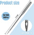 50 Pcs Size 100/16 Universal Leather&Jeans Sewing Machine Needles, Heavy Duty Machine Needles for Thickened Fabrics, Compatible with Home Sewing M...