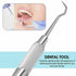 Dental Tools Set - Stainless Steel Krisp Beauty 1 Pc Dental Tooth Pick Tartar Remover Plaque Scraper Probe Scaler Mouth Oral Hygiene Care Dentist ...