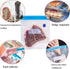 Sous Vide Bags 15pack Large Size 10.2x13.4in/ 26x34cm Food Storage Bags, Reusable Vacuum Zipper for Sous Vide Cooking, 4 Sealing Clips for Food St...
