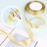 1 Roll Gold Double Faced Satin Ribbon 24 Yards Satin Fabric Silk Ribbon Use for Crafts, Bows Bouquet, Gift Wrapping, Wedding Decoration, Flower Bo...