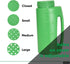 Superio Lawn Seed Spreader, Handheld Shaker for Lawn Seeds, Ice Melt Salt, Calcium, Deicer, Weed and Feed Spreader, 2 Liter, Adjustable Hole Size,...