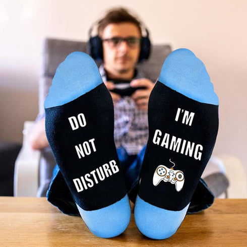 Novelty Birthday Christmas Gifts for Men Women - Funny Saying Crew Socks Silly Funky Dress Socks...