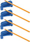 Jeanoko 4pcs Center Finder Tool Line Scriber Prcatical Woodworking Center Line Gauge Multifunctional Center Scriber Marking Tools Collet and acces...
