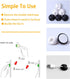 Cable Clips Organizer for Phone Charging Cable, Cable Holder Desktop,Cord Clips for Computer,Charging Cable,USB Cable,Mouse,Headphone Cable,Office...