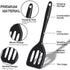 Silicone Small Serving Spatula Set of 4, Mini Silicone Spatula Turner for Kitchen Use, Small Silicone Spatulas for Egg, Steak, Pancake...
