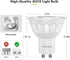 GU10 LED Light Bulbs, 3000K Warm White MR16 Dimmable GU10 Bulb Replacement for Recessed Track Lighting, 5W 500LM LED Bulbs 40° Spotlight for Kitch...