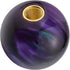 Arenbel Car Shifter Lever Knobs Round Gear Shift Stick Racing Handles Fit Most Manual Auto Vehicles, Purple...