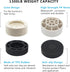 4 Sets Furniture Risers Bed Risers (Beige), 1.3 inch Heavy Duty Bed Lifts Risers for Table, Sofa, Couch, Desk, Chair Risers Supports Up to 1,300 l...