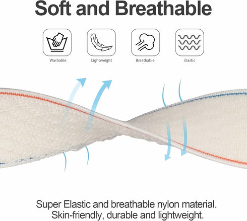 Swhatty Stretchy Nylon Solo Loop Bands Compatible with Apple Watch 38mm/40mm/41mm/42mm for Series 10, Adjustable Braided Sport Elastics Women Men ...