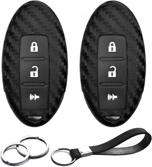 2pcs Compatible with Nissan Z 370Z Armada Frontier Murano Pathfinder Rogue Titan Rogue Kicks Quest Sentra Tiida Versa Note Xterra X-Trail Infiniti...