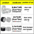 QBUC Car Door Entry Guards Scratch Cover Protector Paint Threshold Guard,Front Rear Door Entry Sill Guard Scuff Plate Rear Bumper Protector Guard ...
