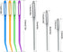 SAVITA 16pcs Large-Eye Blunt Needles, Stainless Steel Yarn Knitting Needles Sewing Needles Wool Needle Hand Knitting Needles Sewing Knitting Needl...
