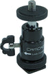 Cam Caddie® 360° Metal / Steel Mini Ball Head with Lock and Hot Shoe Adapter - Most Versatile Ball Head available with All 3 Mounting Options: Fla...