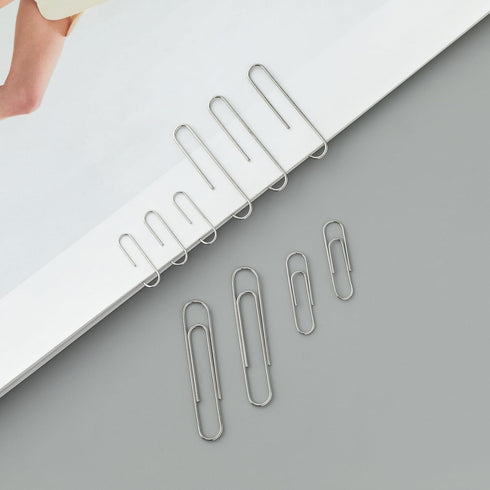 Paper Clips Colorful, 750PCS Small Medium and Jumbo?1.1 inch & 1.3 inch & 2 inch?, Durable and Rustproof, Large Great for Office School Organizing...