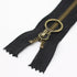 YaHoGa 10PCS 16 Inch (40cm) #5 Antique Brass Plated Metal Zippers Bulk Close End Metal Zippers for Sewing Purse Bags Crafts (#5 Anti-Brass)...