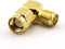 DGZZI 2-Pack RF Coaxial Right Angle Adapter SMA Coax Jack Connector SMA Male to RP SMA Female...