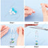SUNNYCLUE 1 Box 270Pcs Bracelet Making Kit Ocean Theme Bracelet Set Colorful 6mm Glass Beads Turtles Mermaids Starfish Charms for Jewelry Marking ...