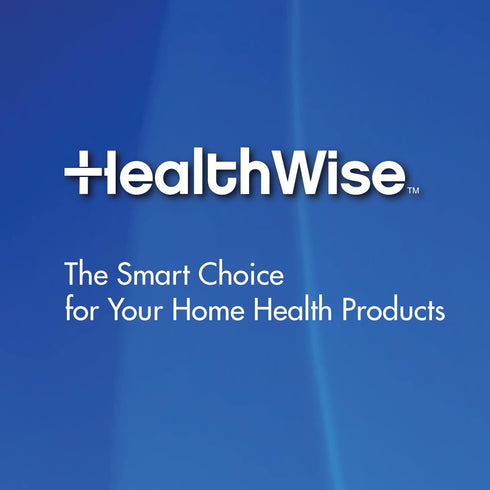 HealthWise Blood Pressure Monitor | Adult Wrist Cuff | Intelligent Inflation Technology | 2-Person Memory | Irregular Heartbeat Detection | Hypert...