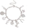 CEALXHENY Women’s Link Charm Bracelet Unicorn Butterfly Star Heart Pendant Charms Bracelet Bangles for Girls...