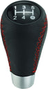 Abfer Shifter Knobs 5 Speed Manual Stick Shifting Handle Leather Gear Shift Knob for Car Motor Vehicles, Black...