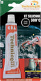 Black High Temperature Silicone Adhesive Sealant 70Ml Heat Resistant 300'C...