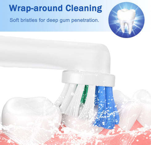 Replacement Toothbrush Heads Compatible with Oral B, 16Pcs Professional Electric Brush Heads for OralB Replacement...