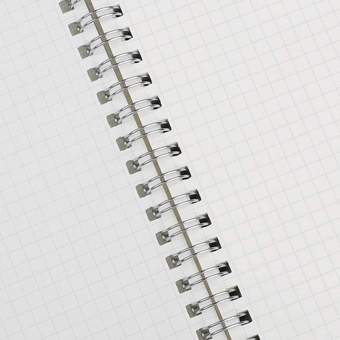 RETTACY Graph Paper Notebook 3-Pack - A5 Graph Grid Spiral Notebook with 160 Pages per Pack, Notebooks for School, Homework, Math, 100 GSM Premium...