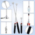 6 Pieces Telescoping Magnet Tools, Extendable Telescopic Magnetic Pick up Tools Viewable Extendable Magnet Stick for Father's Day Birthday 1.5 Lb/...