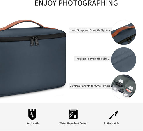 Kattee Camera Insert Bag, DSLR SLR Padded Case Shockproof for Travel...