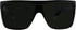 ShadyVEU Oversized Super Dark Lens Square Sunglasses Flat Top Large Black Out Shades for Migraines, Light Sensitivity...