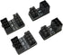 ZYAMY 4pcs PCIe 8 Pin 6 Pin U Turn 180 Degree Angle Connector Power Adapter Board for Desktop Graphics Card Black (Four Styles)...