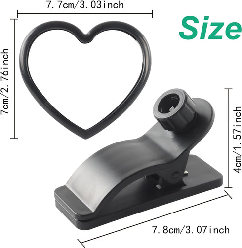 Baby Car Mirror Rear Facing,Convex Rear View Baby Mirrors for Cars,Automotive Interior 360 Degrees Adjustable Love Mirrors to See Rear Kids,Babies...