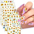 7 Sheets Sunflower Nail Stickers Decals Flower Nail Decals 3D Self Adhesive Spring Summer Nail Art Stickers Floral Designs Nail Art Supplies for W...