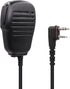 Hm-186ls Small Speaker Microphone Compatible for icom ID-31A ID-51A ID-52A IP100H IP501H radios with Right angle 2-pin connecto and Revolving Swiv...
