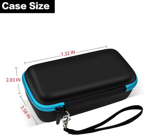 Travel Case for Anker 727/ Prime 6-in-1 USB C Charging Station (GaNPrime 101W), Power Strip Organizer Bag for Cables and Accessories - Blue (Box O...