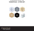 Spectrum Noir Classique Design Alcohol Marker Dual Nib Pens Set-Essentials-Pack of 6...