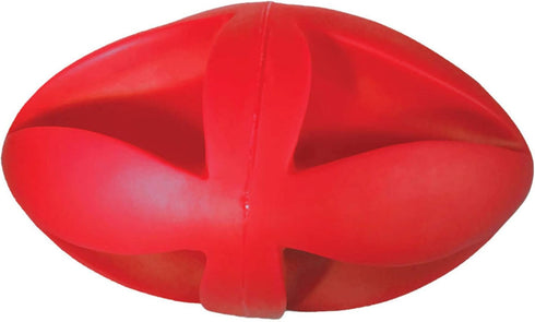 Soft-Flex Football Squeaky Dog Toy, 7-inch...