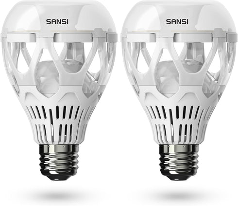 SANSI 22W (200 Watt Equivalent) LED Light Bulb, A21 3000 Lumens Light Bulbs, 5000K Daylight E26 Base Non-Dimmable Bright LED Bulbs for Home Office...