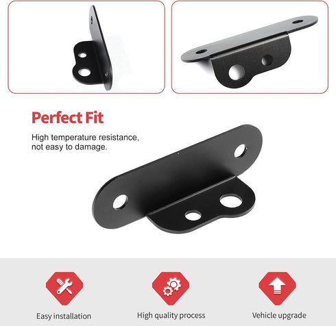 Tailgate Hinge CB Antenna Mount Compatible with Jeep Wrangler JL & Unlimited 2018-2023...