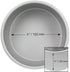 PME Professional Aluminum Baking Pan Round 4 x 4...