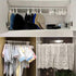 2pcs Adjustable Tension Curtain Rod, 28 to 43 Inches Spring Rods Closet Rod Cupboard Bars Spring Loaded Curtain Rods Tensions Rod For Windows,Kitc...