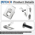 Belt Clips for Dewalt, 8PCS Drill Tool Clips Hook Kit with Screws for Dewalt N268241, Stainless Steel Belt Clips Compatible with 20V Power Tools D...