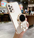 for Gabb Phone 3 Pro Case Cute Hidden Astronaut Kickstand,Gabb Phone 3 Pro Phone Case Soft TPU Bumper Camera Protection Folding Bracket Cover for ...