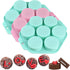 Actvty Round Chocolate Covered Cookie Molds, 3 Pcs Cylinder Chocolate Candy Silicone Molds, Perfect for Chocolate Covered Oreos, Candy, Cakes, Jel...