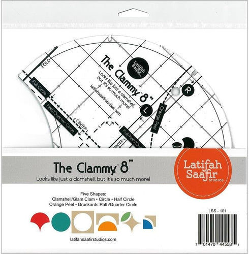 LSS101 Ruler The Clammy 8"...