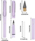 6 Pcs Inkless Eternal Pencils Everlasting Infinity Gradient Color Pencil with Eraser Eternal Pencil For School Office for Writing Sketch Drawing (...