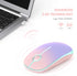 Unipows Wireless Mouse - 2.4G Slim Portable Computer Mouse with Nano Receiver, Less Noise Mobile Optical Mice for Notebook, PC, Laptop, Computer, ...
