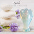 Pocket Guardian Angel Healing Pack | Includes Opalite Angel Figurine, Angel Token Coin and Serenity Prayer Card...