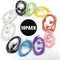 Earbud Headphones Bulk Wired Earphones Mixed Colors 10 Packs Compatible with iPhone Smartphone Computer Laptop MP3 School Classroom...